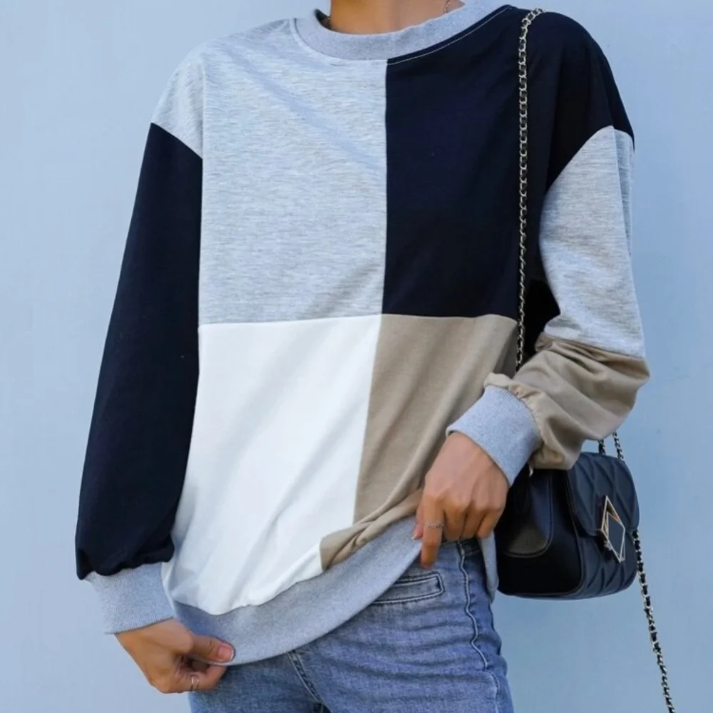 🔥LAST DAY🔥Geometric Lightweight Pullover - Picture 2 of 5
